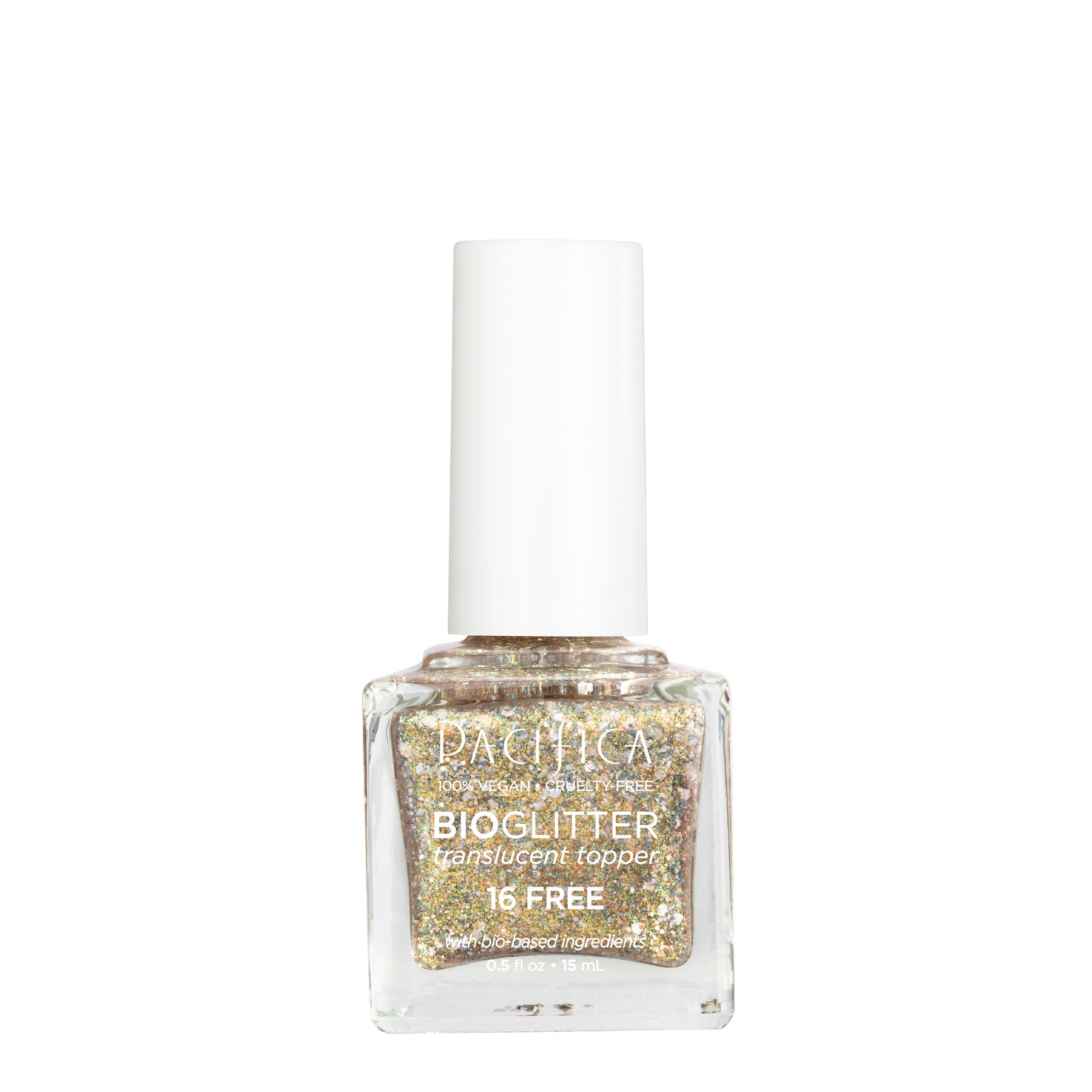 Bio Glitter Translucent Toppers - Pacifica