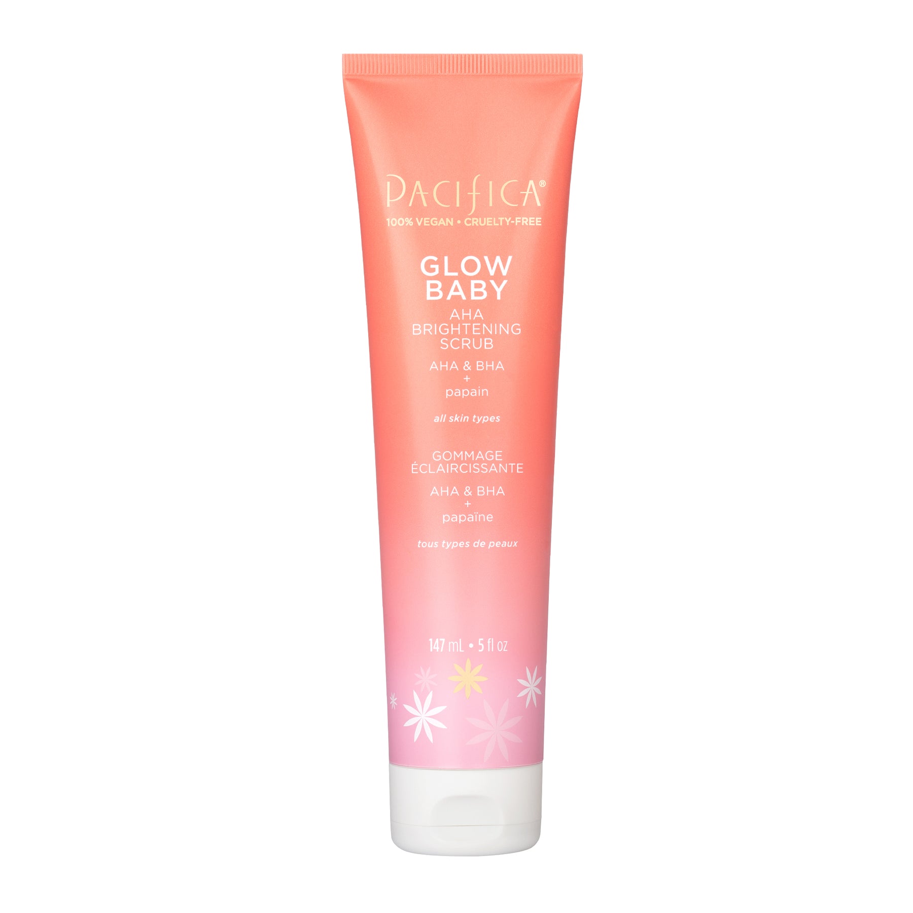 Glow Baby AHA Brightening Scrub - Bath & Body - Pacifica Beauty