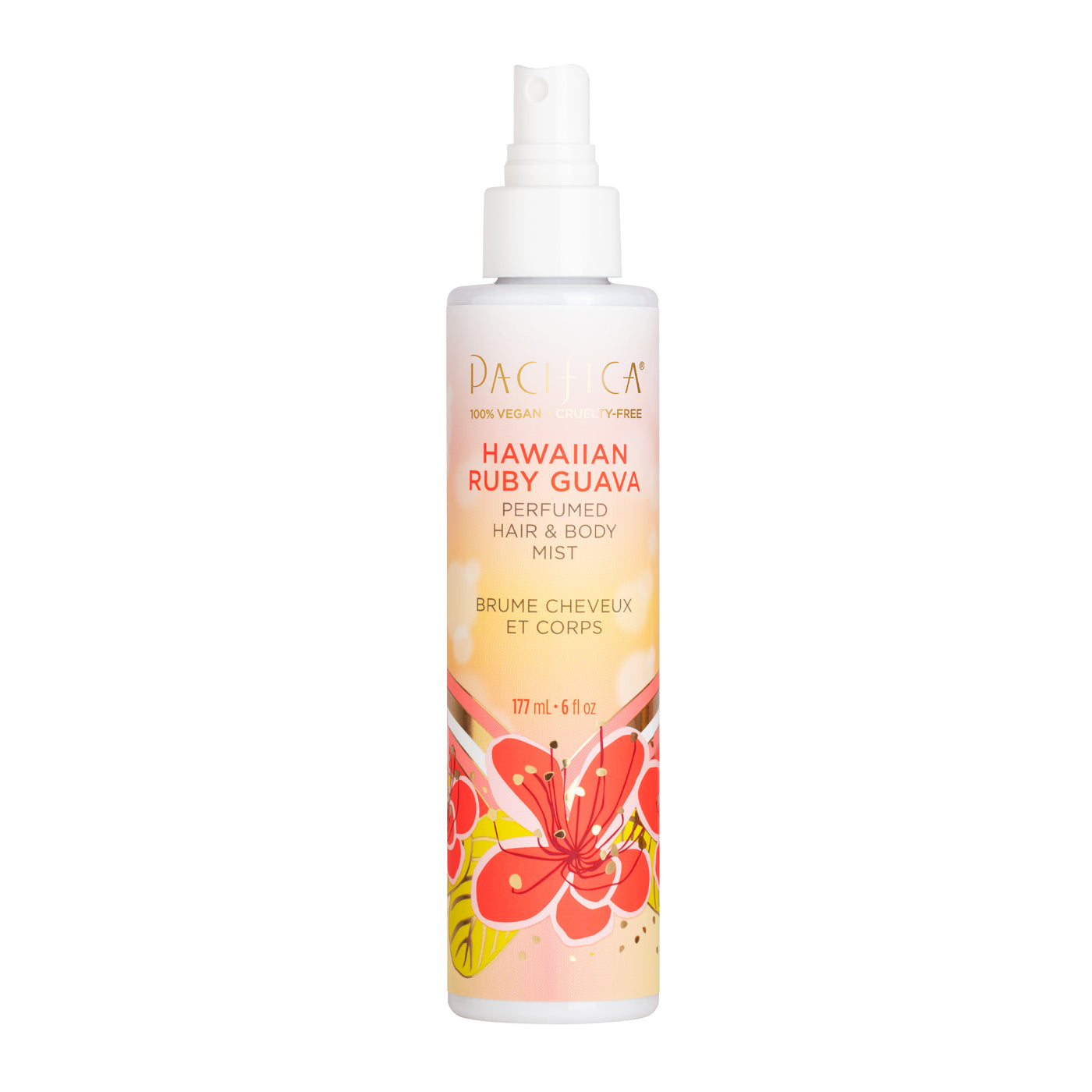 Hawaiian Ruby Guava Perfumed Hair & Body Mist - Bath & Body - Pacifica Beauty