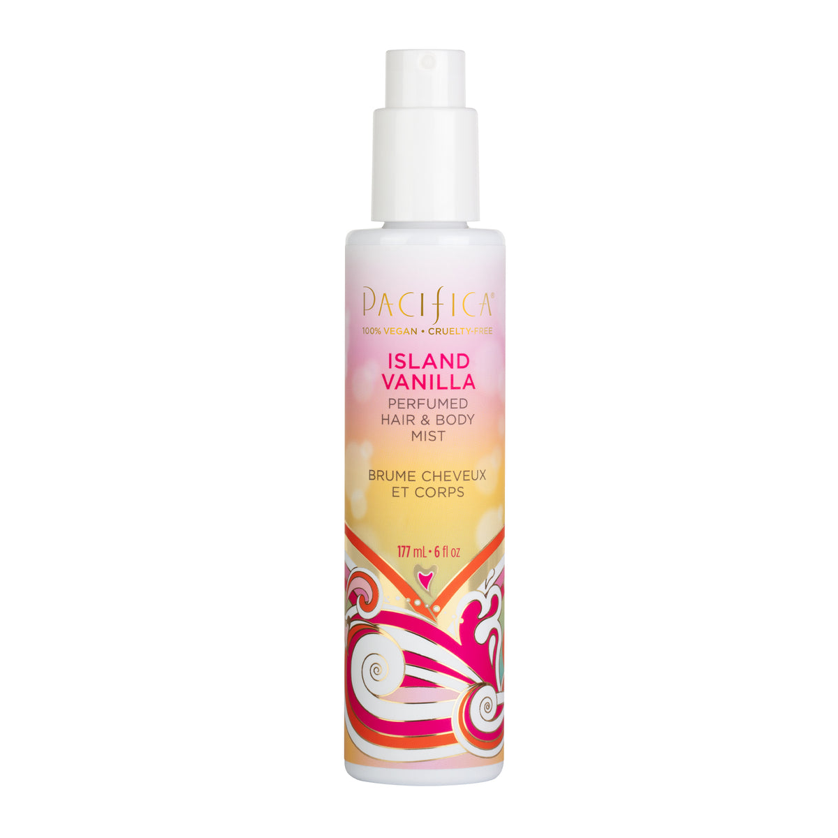 Island Vanilla Perfumed Hair & Body Mist - Pacifica