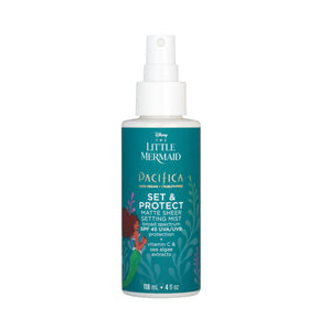 Disney The Little Mermaid Set & Protect Matte Sheer Setting Mist by Pacifica - Suncare - Pacifica Beauty