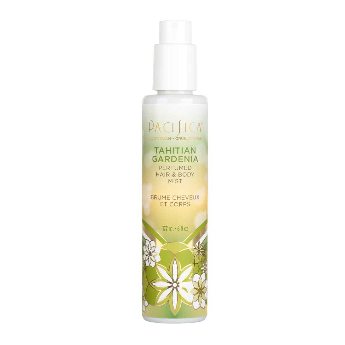 Tahitian Gardenia Perfumed Hair & Body Mist - Pacifica