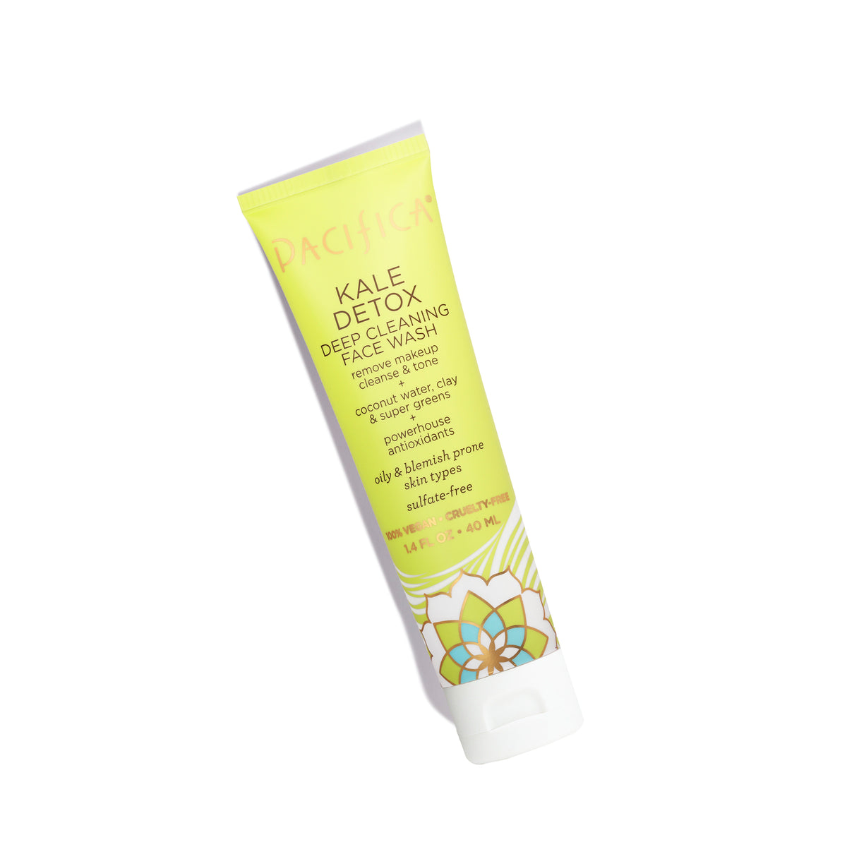 Kale Detox Deep Cleaning Face Wash TRAVEL SIZE (1.4 fl oz) - Skin Care - Pacifica Beauty