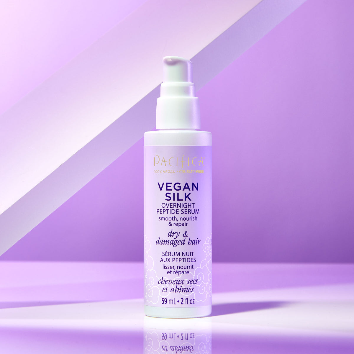 Vegan Silk Overnight Peptide Serum - Haircare - Pacifica Beauty